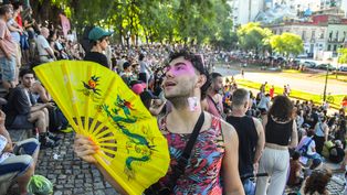 La primera marcha tuvo lugar en Parque Lezama el sábado último