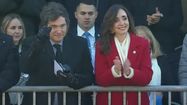 javier milei y victoria villarruel encabezan el desfile militar por el 9 de julio