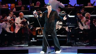 Ricky Martin de gira con su nuevo show Sinfónico.