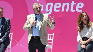 Alberto Fernández en Mar del Plata