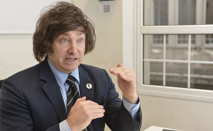 El diputado nacional Javier Milei.