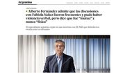 alberto fernandez: no he golpeado a fabiola. nunca he golpeado a una mujer alberto fernandez: no he golpeado a fabiola. nunca he golpeado a una mujer