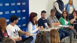 Cristina Kirchner visitó este jueves la Universidad Nacional de Avellaneda