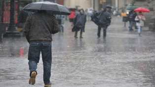 El SMN emitió un alerta por tormentas.