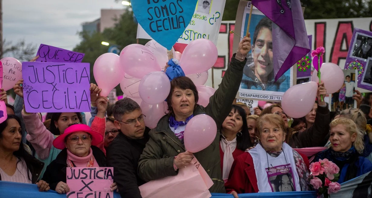 La madre de Cecilia Strzyzowski encabez una nueva marcha