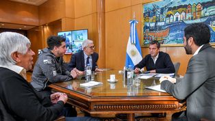Sergio Massa recibió este lunes a Hugo Moyano