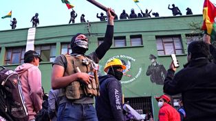 crece la tension en bolivia tras una nueva jornada de protestas y represion en la paz