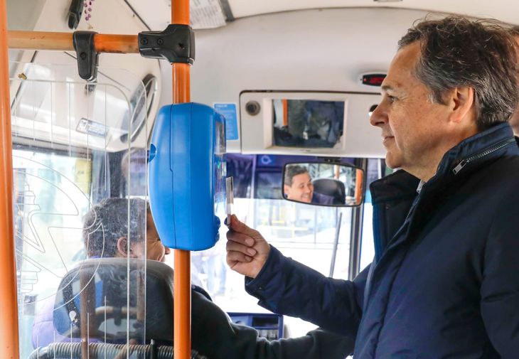 El ministro de Transporte, Diego Giuliano, anunció la incorporación de la SUBE Digital.