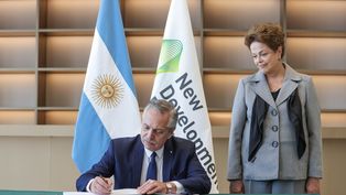 BRICS: Alberto Fernández se reunió con Dilma Rousseff.