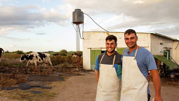 El precio por litro de leche pagado a los productores se ubicó en 0,42 dólares en 2022.