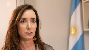 El contacto de Victoria Villarruel figura en un cuaderno de Miguel Etchecolatz