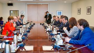 Sergio Massa llega a Washington para reunirse con el FMI.
