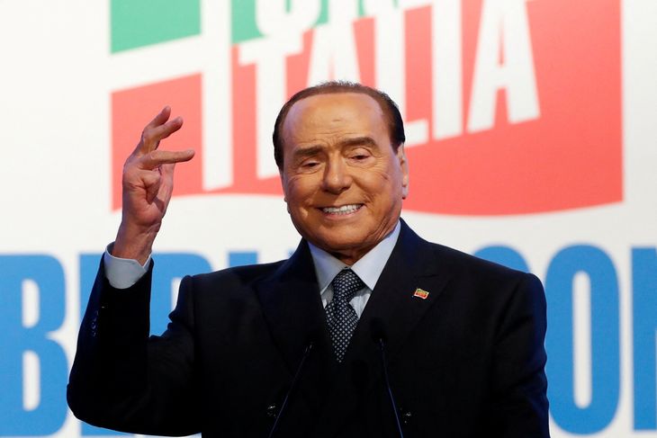 El ex premier italiano Silvio Berlusconi.