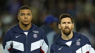 Mbappé y Messi.