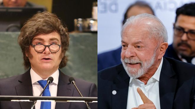 Tras las agresiones de Milei a Lula, Brasil retiró a su embajador y redujo la relación diplomática