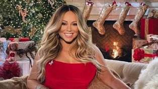 Mariah Carey la rompe en Navidad.