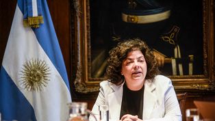 La ministra de Salud, Carla Vizzotti.