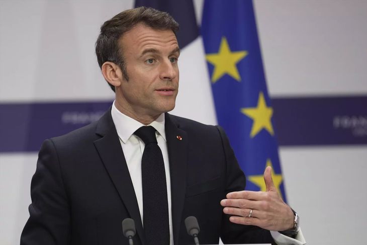 El presidente de Francia, Emmanuel Macron.