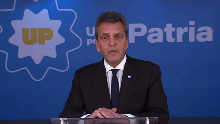Sergio Massa publicó un mensaje en sus redes sociales