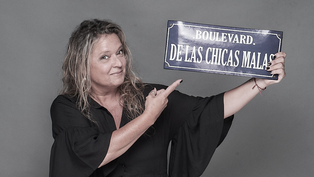 Mariana Moyano en la producción de fotos de Las Malas&nbsp;