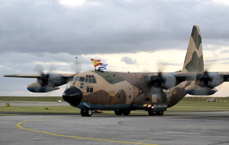 Un avión Hércules enviado por el gobierno ayudará a repatriar a los uruguayos que estén en Israel.
