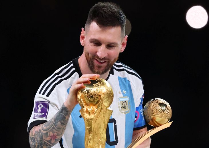 El capitán de la Selección Argentina, Lionel Messi.