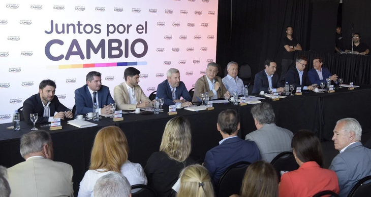 Reunión entre gobernadores y legisladores de Juntos por el Cambio