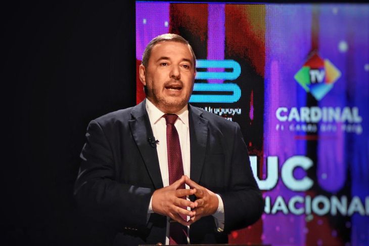 El senador Mario Bergara cuestionó los dichos de Delcy Rodríguez contra el presidente Luis Lacalle Pou.