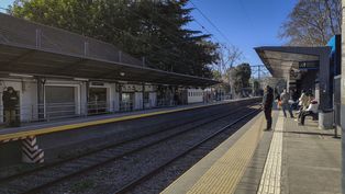Amenaza de bomba en trenes.