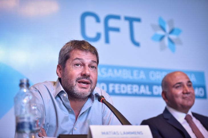 El ministro de Turismo y Deportes, Matías Lammens.