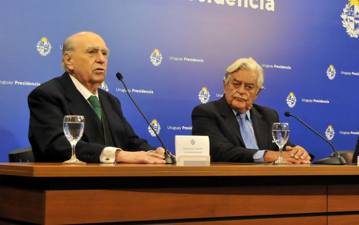 Julio María Sanguinetti y Luis Alberto Lacalle Herrera destacaron la figura de Danilo Astori.