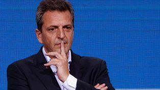 El ministro de Economía, Sergio Massa.