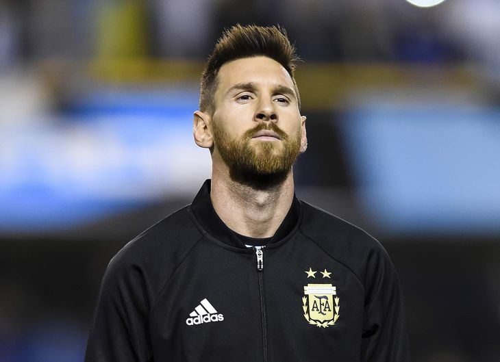 El capitán de la Selección Argentina, Lionel Messi.