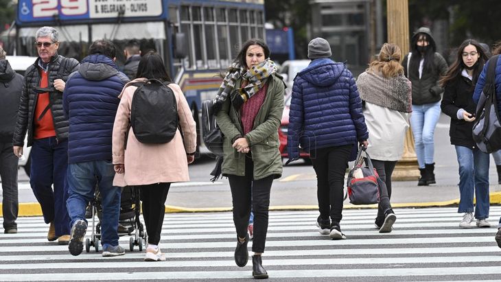 Una ola polar se instaló en buena parte del país