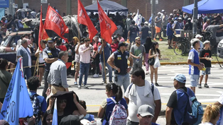 cortes en ruta 3: organizaciones sociales se manifestaron contra el gobierno