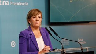 La portavoz de Presidencia, Gabriela Cerruti.