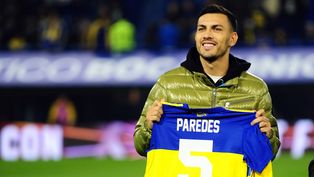 boca presenta a leandro paredes ante una bombonera repleta