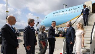 El presidente, Alberto Fernández, llegó a Bruselas por la Tercera Cumbre UE-CELAC.