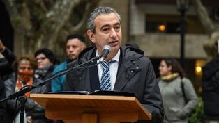 El intendente de Rosario, Pablo Javkin.