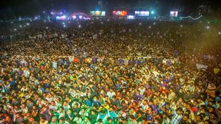 Furor por la Selección Argentina en Bangladesh.