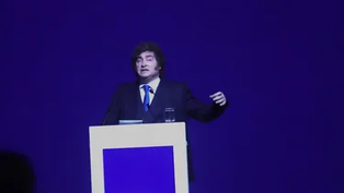 milei defendio el ajuste ante empresarios y ratifico que la motosierra no se detiene