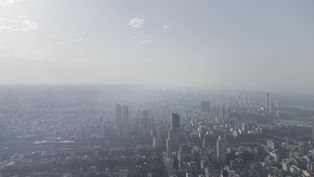 Este viernes, humo y olor a quemado en la ciudad de Buenos Aires