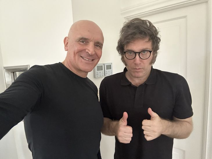 José Luis Espert y Javier Milei.