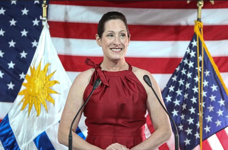 Heide Fulton, embajadora de Estados Unidos en Uruguay.