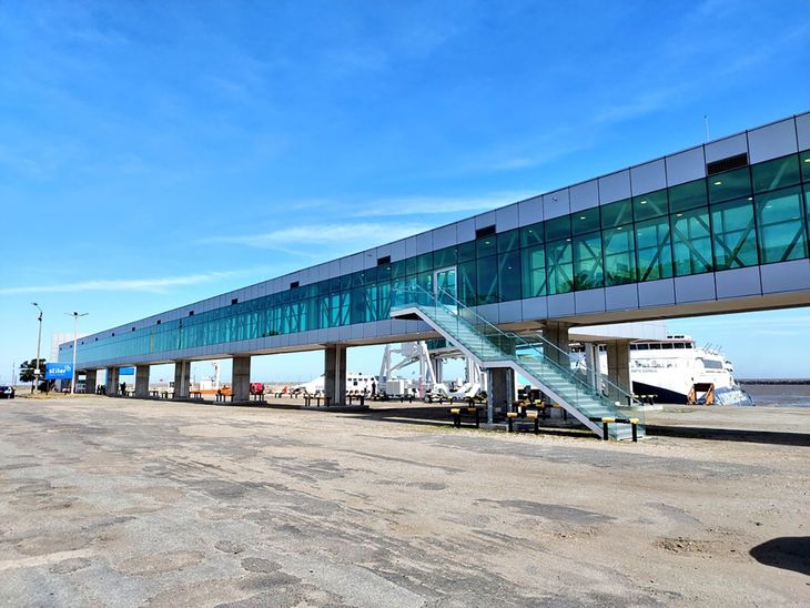 Puerto de Nueva Palmira, Colonia.