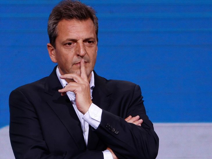 El ministro de Economía, Sergio Massa.