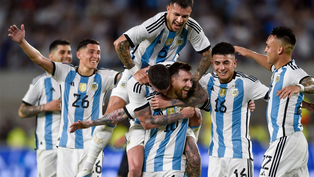La Selección Argentina goleó en Santiago del Estero