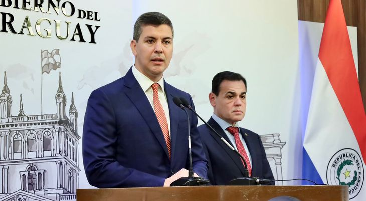 El presidente Luis Lacalle Pou y su par de Paraguay, Santiago Peña, no son optimistas de que el