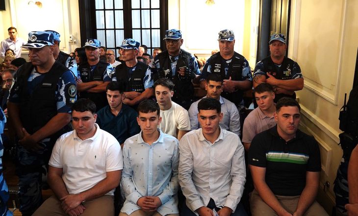 Los rugbiers en el juicio por el crimen de Fernando Báez Sosa.