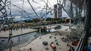 Intento de golpe de Estado de los bolsonaristas en las instituciones de Brasilia.